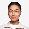 Bistro Argenté MétalMontures de lunettes de vue pour Femmes d'EyeBuyDirect
