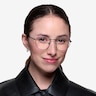 Novel Navy MetalEyeglass Frames for Women from EyeBuyDirect