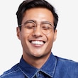 Novel Rose Gold MetalEyeglass Frames for Men from EyeBuyDirect