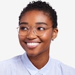 Novel Rose Gold MetalEyeglass Frames for Women from EyeBuyDirect