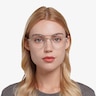Lock XL Argenté MétalMontures de lunettes de vue pour Femmes d'EyeBuyDirect