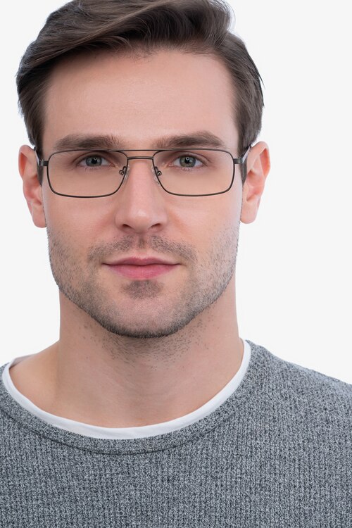 Maverick Brown MetalEyeglass Frames for Men from EyeBuyDirect