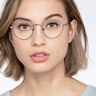 Retell Green MetalEyeglass Frames for Women from EyeBuyDirect