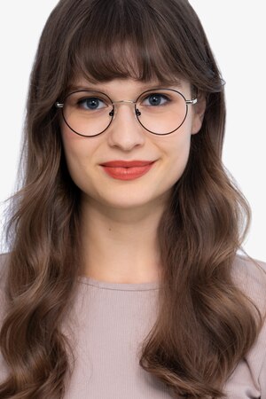 Black Retell -  Lightweight Metal Eyeglasses