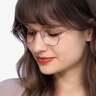Retell Rose Gold MetalEyeglass Frames for Women from EyeBuyDirect