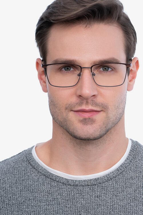 Castle Café MétalMontures de lunettes de vue pour Hommes d'EyeBuyDirect