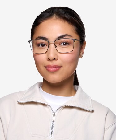 Gunmetal Castle -  Metal Eyeglasses