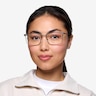 Castle Gunmetal MétalMontures de lunettes de vue pour Femmes d'EyeBuyDirect