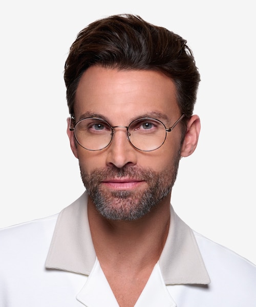 Aero Tortoise Golden MetalEyeglass Frames for Men from EyeBuyDirect
