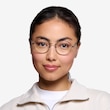 Aero Tortoise Golden MetalEyeglass Frames for Women from EyeBuyDirect
