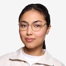 Aspect Doré MétalMontures de lunettes de vue pour Femmes d'EyeBuyDirect