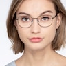 Aspect Black MetalEyeglass Frames for Women from EyeBuyDirect