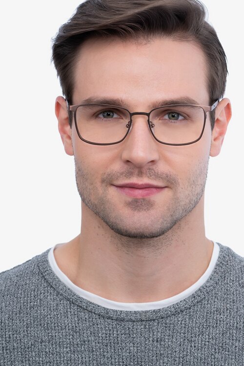 Dakota Brown MetalEyeglass Frames for Men from EyeBuyDirect