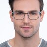 Dakota Blue MetalEyeglass Frames for Men from EyeBuyDirect