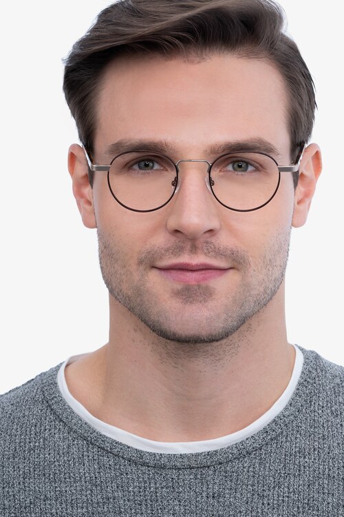 Orbit Brown Acetate-metalEyeglass Frames for Men from EyeBuyDirect