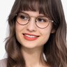 Orbit Brown Acetate-metalEyeglass Frames for Women from EyeBuyDirect