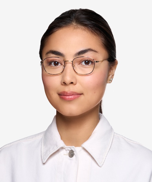 Fortune Tortoise MetalEyeglass Frames for Women from EyeBuyDirect