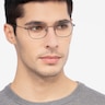 Fortune Gunmetal MetalEyeglass Frames for Men from EyeBuyDirect