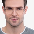Eight Rose Gold MetalEyeglass Frames for Men from EyeBuyDirect