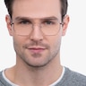 Eight Or rose MétalMontures de lunettes de vue pour Hommes d'EyeBuyDirect