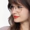 Eight Or rose Métal Montures de lunettes de vue pour Femmes d'EyeBuyDirect