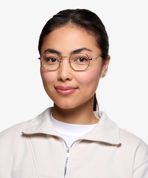 Soar Golden MetalEyeglass Frames for Women from EyeBuyDirect