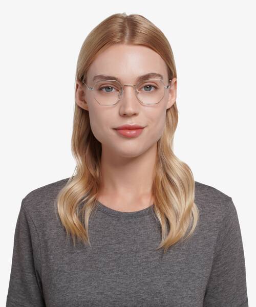 Silver Soar -  Metal Eyeglasses