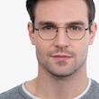 Soar Black MetalEyeglass Frames for Men from EyeBuyDirect