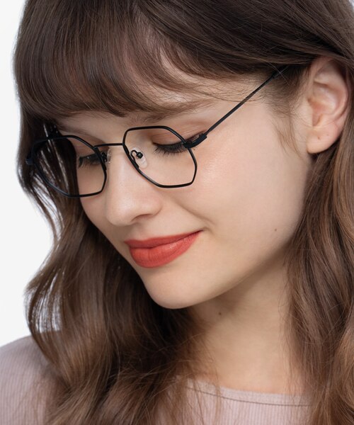 Soar Black MetalEyeglass Frames for Women from EyeBuyDirect