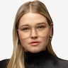 Fame Golden MetalEyeglass Frames for Women from EyeBuyDirect
