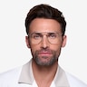 Fame Silver MetalEyeglass Frames for Men from EyeBuyDirect