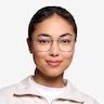 Fame Silver MetalEyeglass Frames for Women from EyeBuyDirect