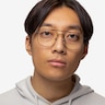 Fame Black MetalEyeglass Frames for Men from EyeBuyDirect
