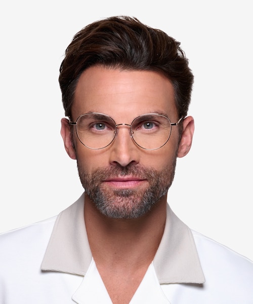 Twirl Golden MetalEyeglass Frames for Men from EyeBuyDirect