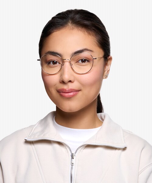 Twirl Doré MétalMontures de lunettes de vue pour Femmes d'EyeBuyDirect