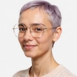 Octave Golden MetalEyeglass Frames for Women from EyeBuyDirect