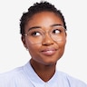 Octave Golden MetalEyeglass Frames for Women from EyeBuyDirect