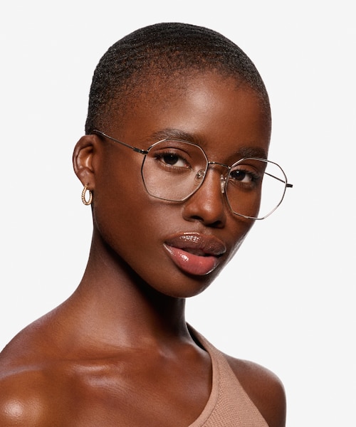 Octave Silver MetalEyeglass Frames for Women from EyeBuyDirect