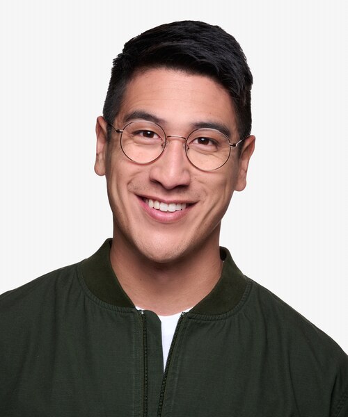 Streetwise Rose Gold MetalEyeglass Frames for Men from EyeBuyDirect