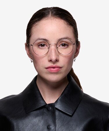 Rose Gold Streetwise -  Vintage Metal Eyeglasses