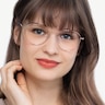 Inspire Golden MetalEyeglass Frames for Women from EyeBuyDirect