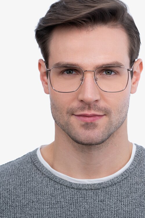 Reason Or rose MétalMontures de lunettes de vue pour Hommes d'EyeBuyDirect