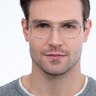 Max Silver MetalEyeglass Frames for Men from EyeBuyDirect