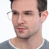 Daymo Gold MetalEyeglass Frames for Men from EyeBuyDirect