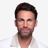 Clotilde Gold MetalEyeglass Frames for Men from EyeBuyDirect
