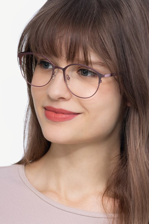 Emma Pink MetalEyeglass Frames for Women from EyeBuyDirect