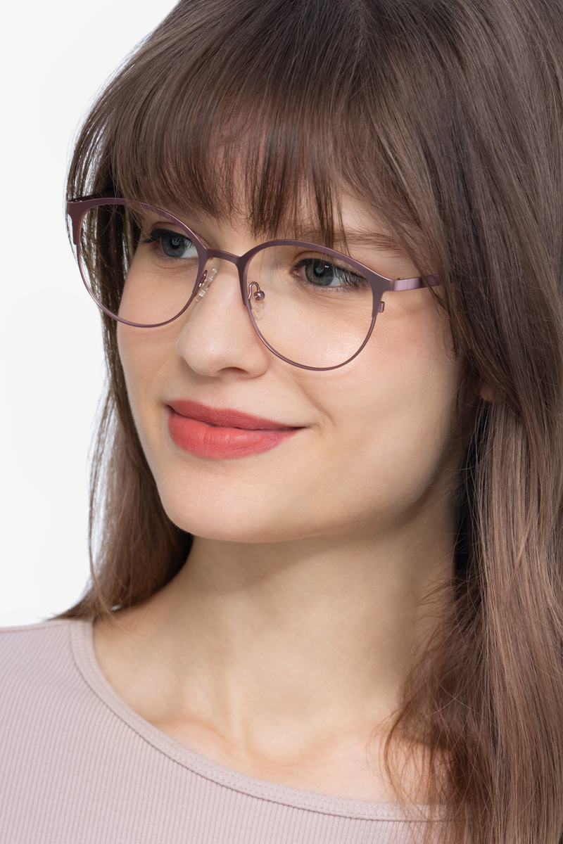 Emma VintageInspired Pink Eyeglasses Eyebuydirect