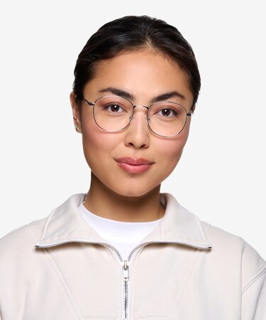 Silver Vantage -  Vintage Metal Eyeglasses