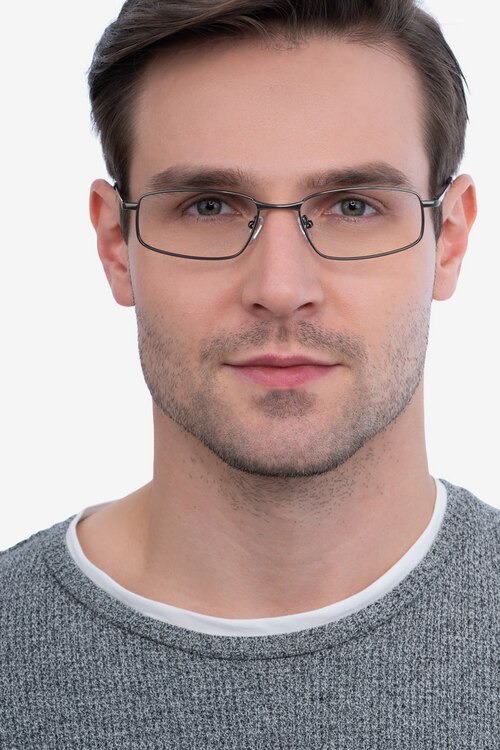 Destined Gunmetal MétalMontures de lunettes de vue pour Hommes d'EyeBuyDirect