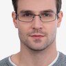 Destined Gunmetal MétalMontures de lunettes de vue pour Hommes d'EyeBuyDirect